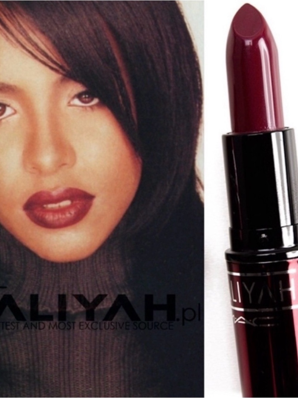 *REASONABLE OFFERS* “MAC” Cosmetics AALIYAH  LIMITEDCollection Deep PlumLipstick